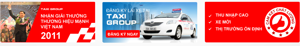 Taxi Group Hà Nội xin kính chào quý khách hàng